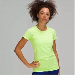 Lululemon Bright Green Short Sleeve Swiftly Tech